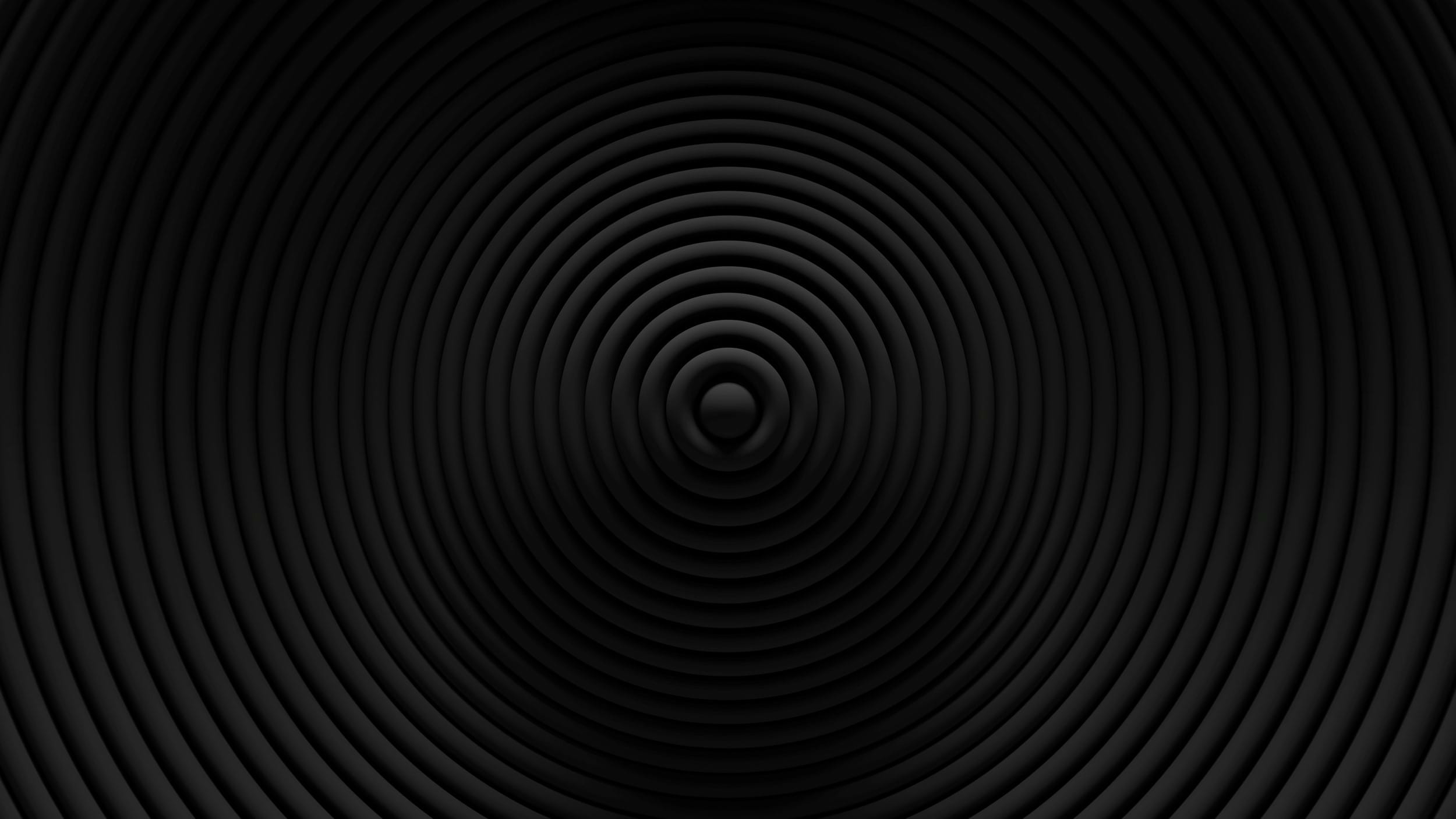 Abstract Circular Blinds Oscillation Background 3D Rings Wavy Surface Geometric Elements Displacement